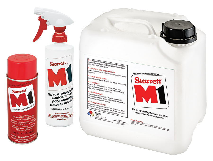 View M1 LubricantStarrett M1 Industrial Lubricant